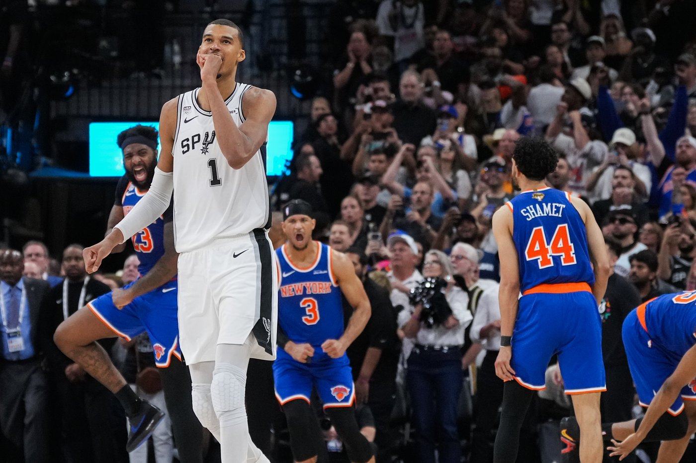 Victor Wembanyama says he's 'built for' the pressure of the NBA Finals with the Spurs down 2-0 | iNFOnews.ca Victor Wembanyama says he's 'built for' the pressure of the NBA Finals with the Spurs down 2-0 | iNFOnews.ca