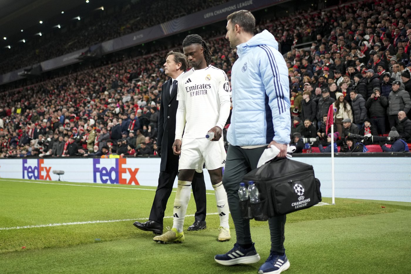Eduardo Camavinga injured in Real Madrid's match against Liverpool | iNFOnews.ca