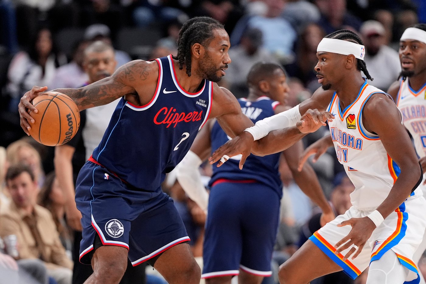 Holmgren scores 30, Thunder clinch NBA's best regular-season record in 128-110 victory over Clippers | iNFOnews.ca Holmgren scores 30, Thunder clinch NBA's best regular-season record in 128-110 victory over Clippers | iNFOnews.ca
