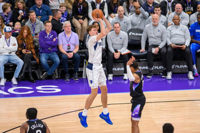 Cooper Flagg becomes youngest player to score 42 points but laments Mavericks' overtime loss to Jazz | iNFOnews.ca