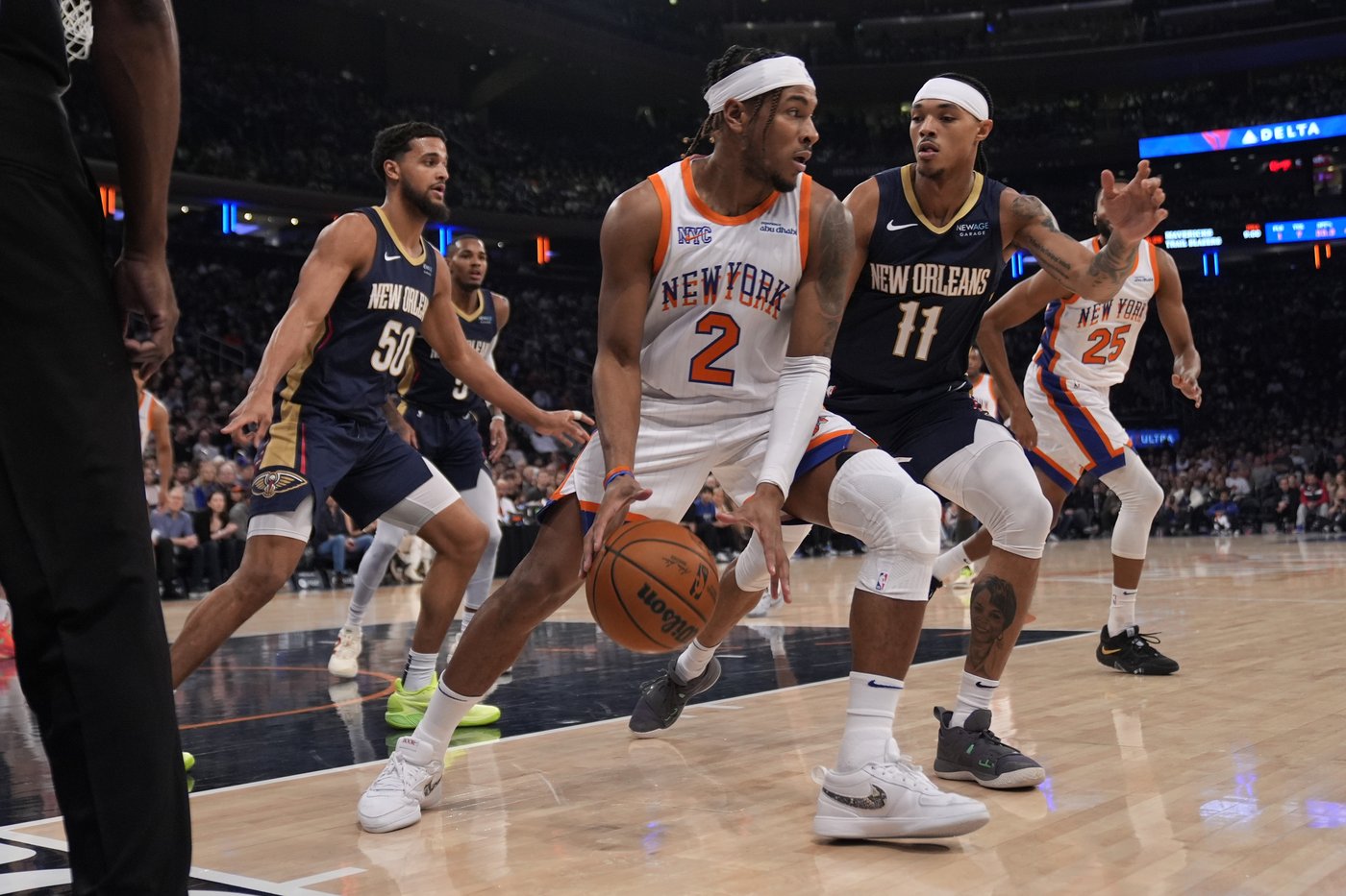 Mikal Bridges scores 31, Knicks beat injury-depleted Pelicans 118-85 | iNFOnews.ca