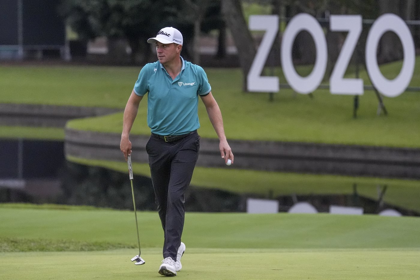 Nico Echavarria eagles the final hole for a 2-shot lead at the Zozo Championship | iNFOnews.ca Nico Echavarria eagles the final hole for a 2-shot lead at the Zozo Championship | iNFOnews.ca