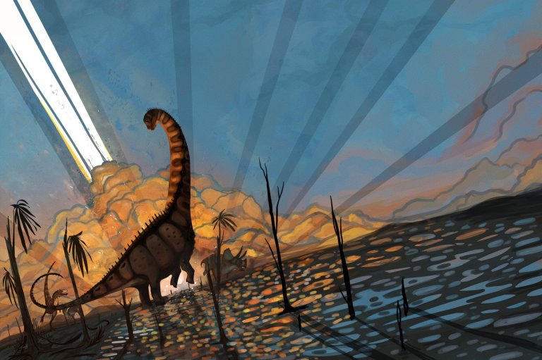 Dinosaurs were thriving in North America before the mass-extinction asteroid strike, study suggests | iNFOnews.ca