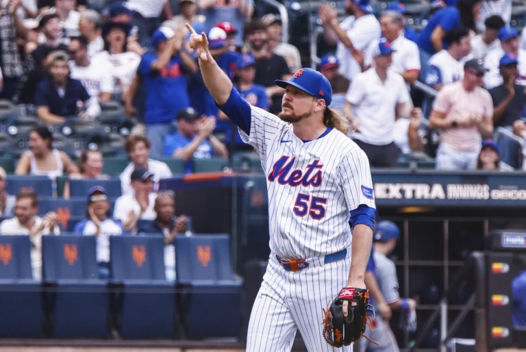 Alonso's 10th-inning homer lifts Mets over Rangers 5-2, stops 8-game losing streak | iNFOnews.ca