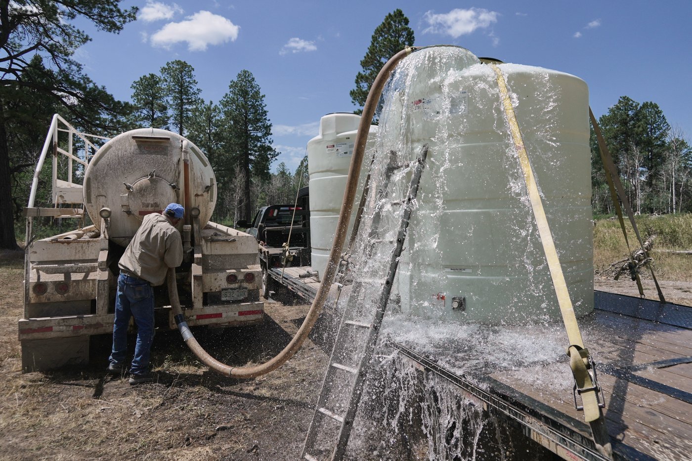 Water hauling is the new chore no rancher asked for | iNFOnews.ca Water hauling is the new chore no rancher asked for | iNFOnews.ca