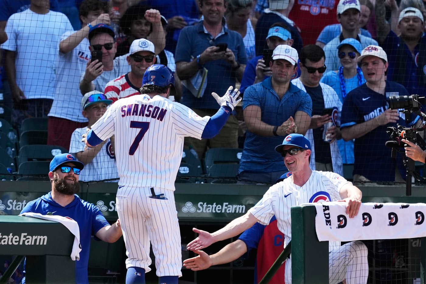 Dansby Swanson has 3 homers and 8 RBIs as the Cubs pound the Padres 23-3 | iNFOnews.ca