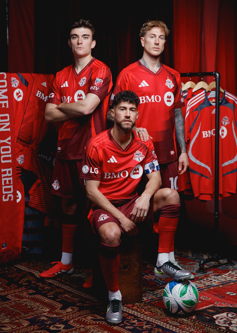 Toronto FC back in the red and loving it with unveiling of new home jersey | iNFOnews.ca Toronto FC back in the red and loving it with unveiling of new home jersey | iNFOnews.ca