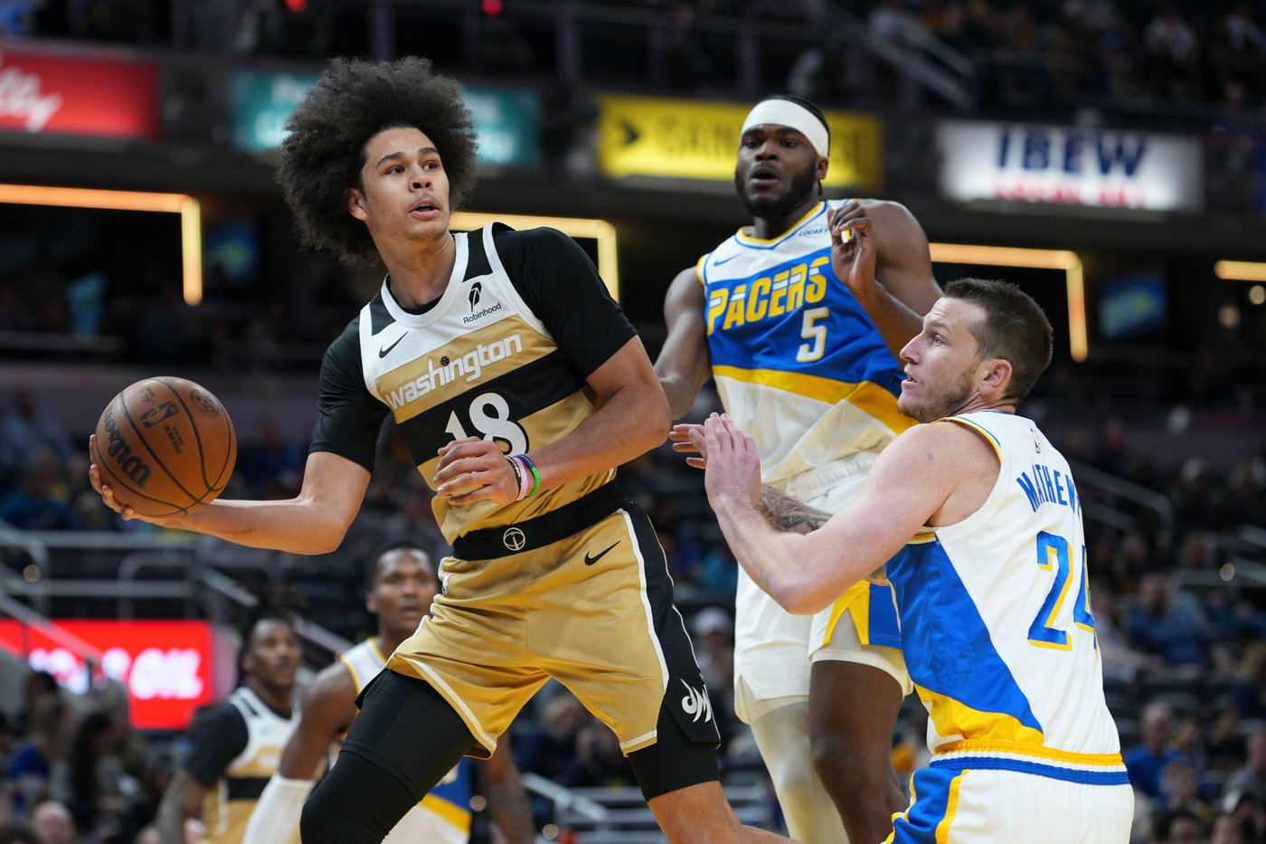 Bagley's double-double helps Wizards snap 4-game skid with 108-89 win over Pacers | iNFOnews.ca