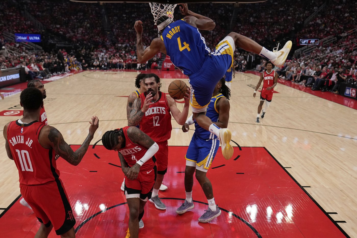 VanVleet and Thompson lead the way as Rockets avoid elimination, routing Warriors 131-116 in Game 5 | iNFOnews.ca