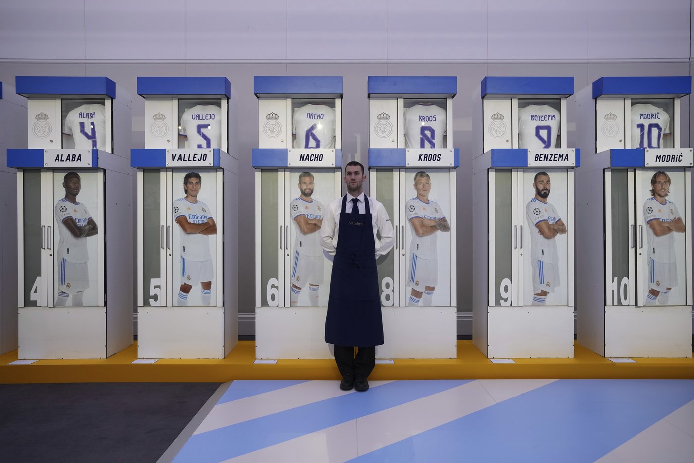 Lockers used by Ronaldo, Beckham and other Real Madrid stars are up for auction | iNFOnews.ca