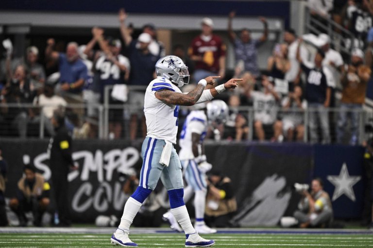 Aubrey ends wild Prescott-Wilson duel with FG as time expires in OT as Cowboys top Giants 40-37 | iNFOnews.ca
