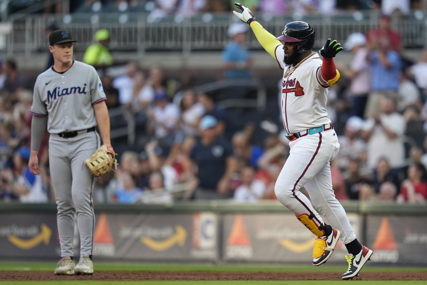 Baldwin and Ozuna power Braves to 8-6 comeback win over Marlins | iNFOnews.ca
