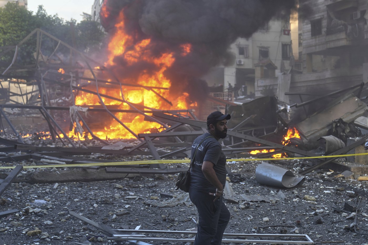 Israeli jets strike Beirut's southern suburbs for the third time since a ceasefire began | iNFOnews.ca