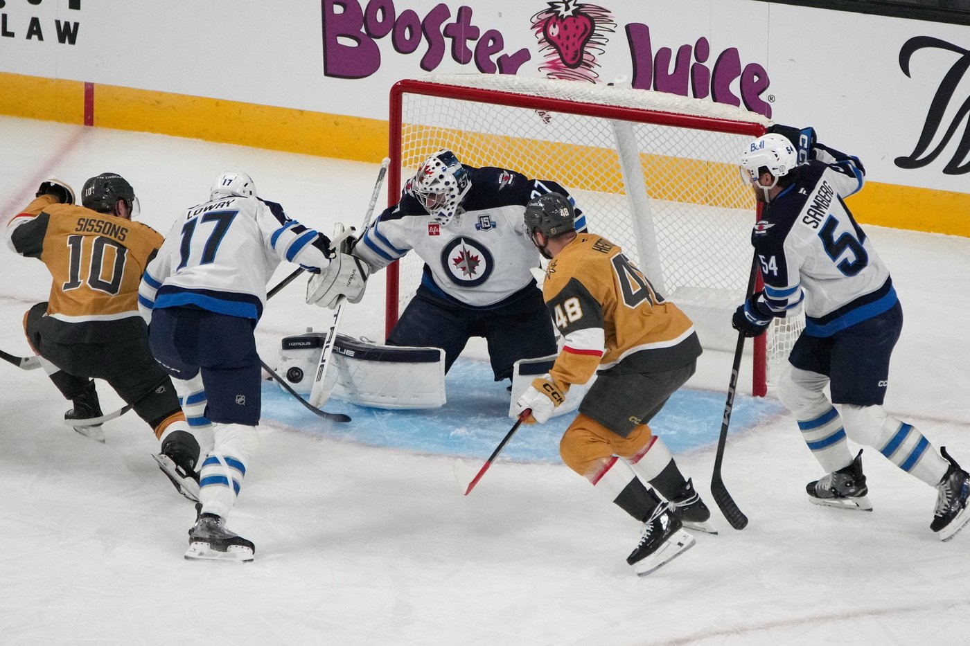 Eichel, Stone lead Golden Knights to 6-2 win over Jets; Winnipeg out of playoff contention | iNFOnews.ca
