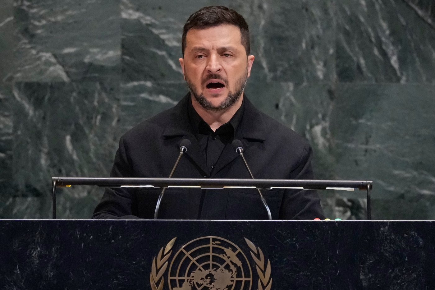 Ukraine’s president says the world is in `the most destructive arms race in human history’ | iNFOnews.ca