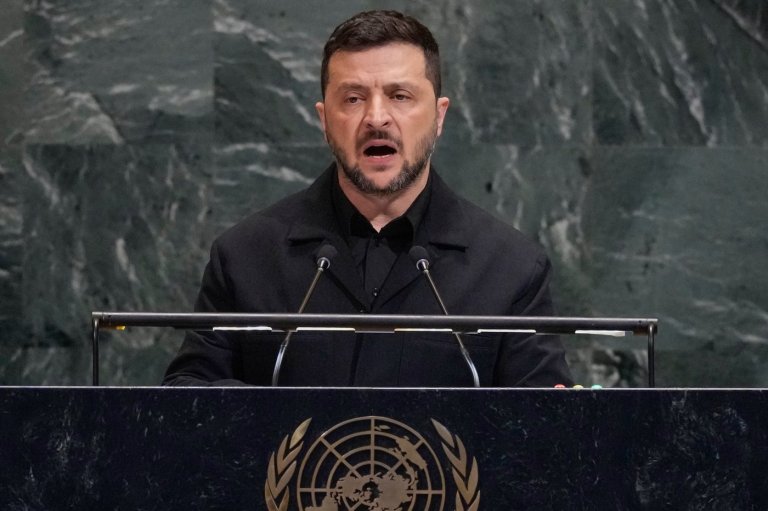 Ukraine’s president says the world is in `the most destructive arms race in history’ | iNFOnews.ca