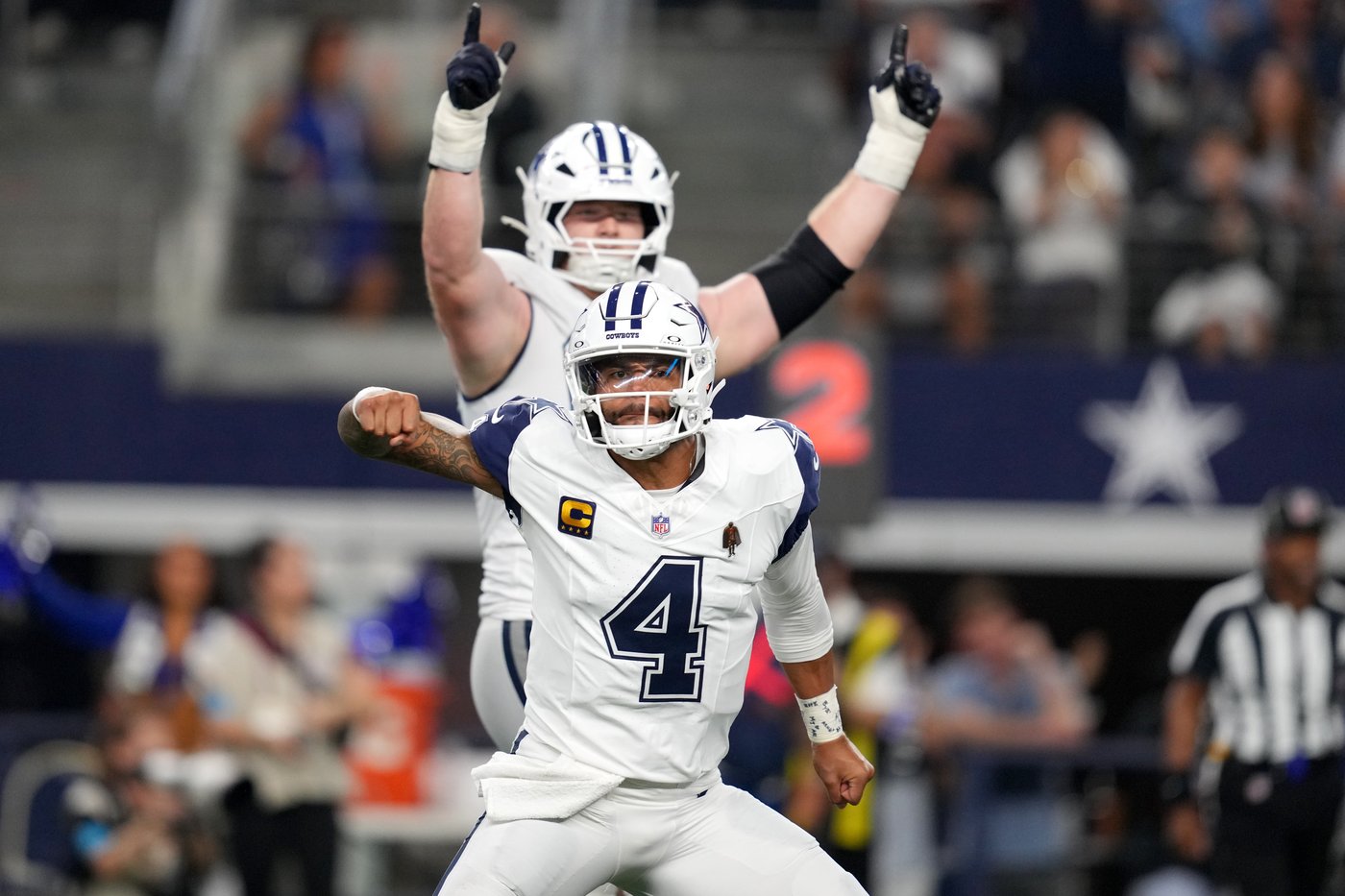 Dak Prescott breaks Tony Romo's franchise record for Cowboys with his 249th touchdown pass | iNFOnews.ca Dak Prescott breaks Tony Romo's franchise record for Cowboys with his 249th touchdown pass | iNFOnews.ca