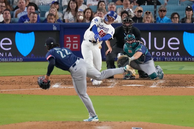 Rushing and Hernández go deep as the Dodgers beat the Mariners 6-2 | iNFOnews.ca