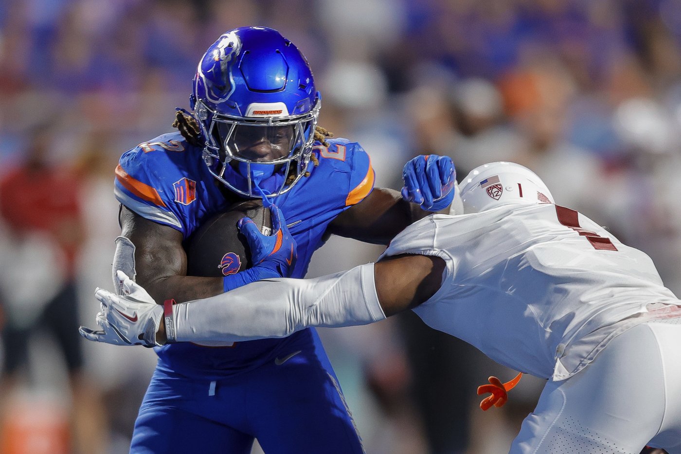Ashton Jeanty runs for 259 yards and 4 TDs, No. 25 Boise State beats Washington State 45-24 | iNFOnews.ca