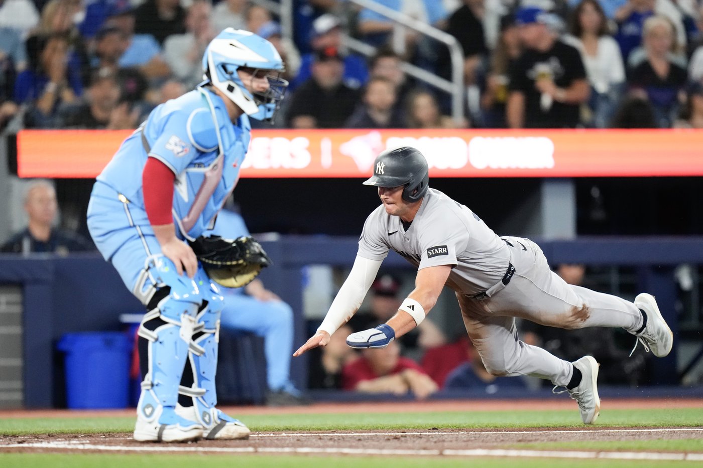 Rice, Caballero hit ninth-inning homers to power Yankees over Blue Jays 8-3 | iNFOnews.ca