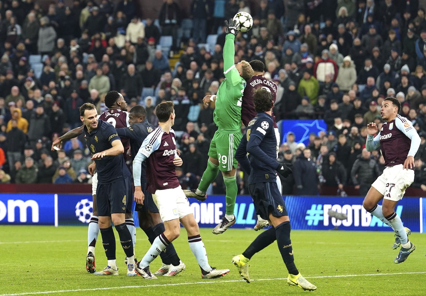 Martinez parades goalkeeper awards and justifies them with wonder save for Villa in Champions League | iNFOnews.ca