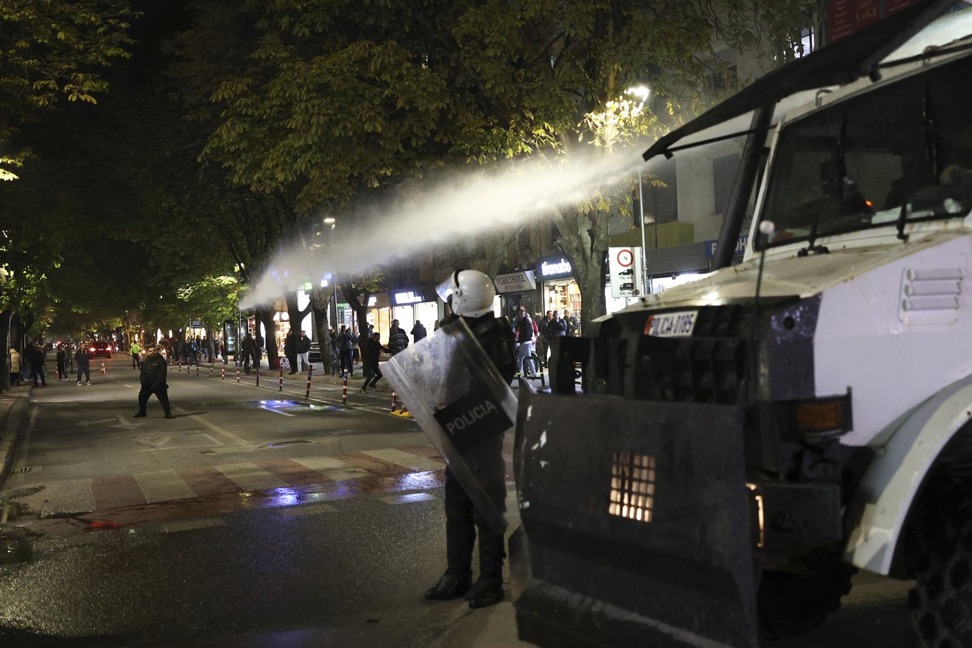 Albanian opposition supporters block the capital’s streets in an anti-government rally | iNFOnews.ca