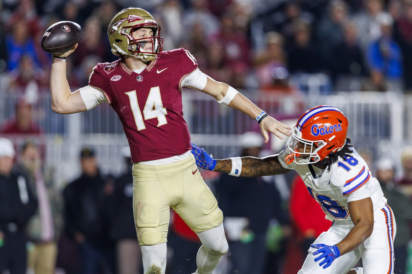 Florida runs over Florida State, recovers five fumbles in 31-11 rivalry win | iNFOnews.ca