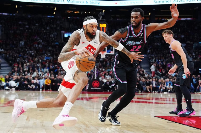 Barnes powers Raptors past Heat in critical win for Toronto's post-season seeding | iNFOnews.ca