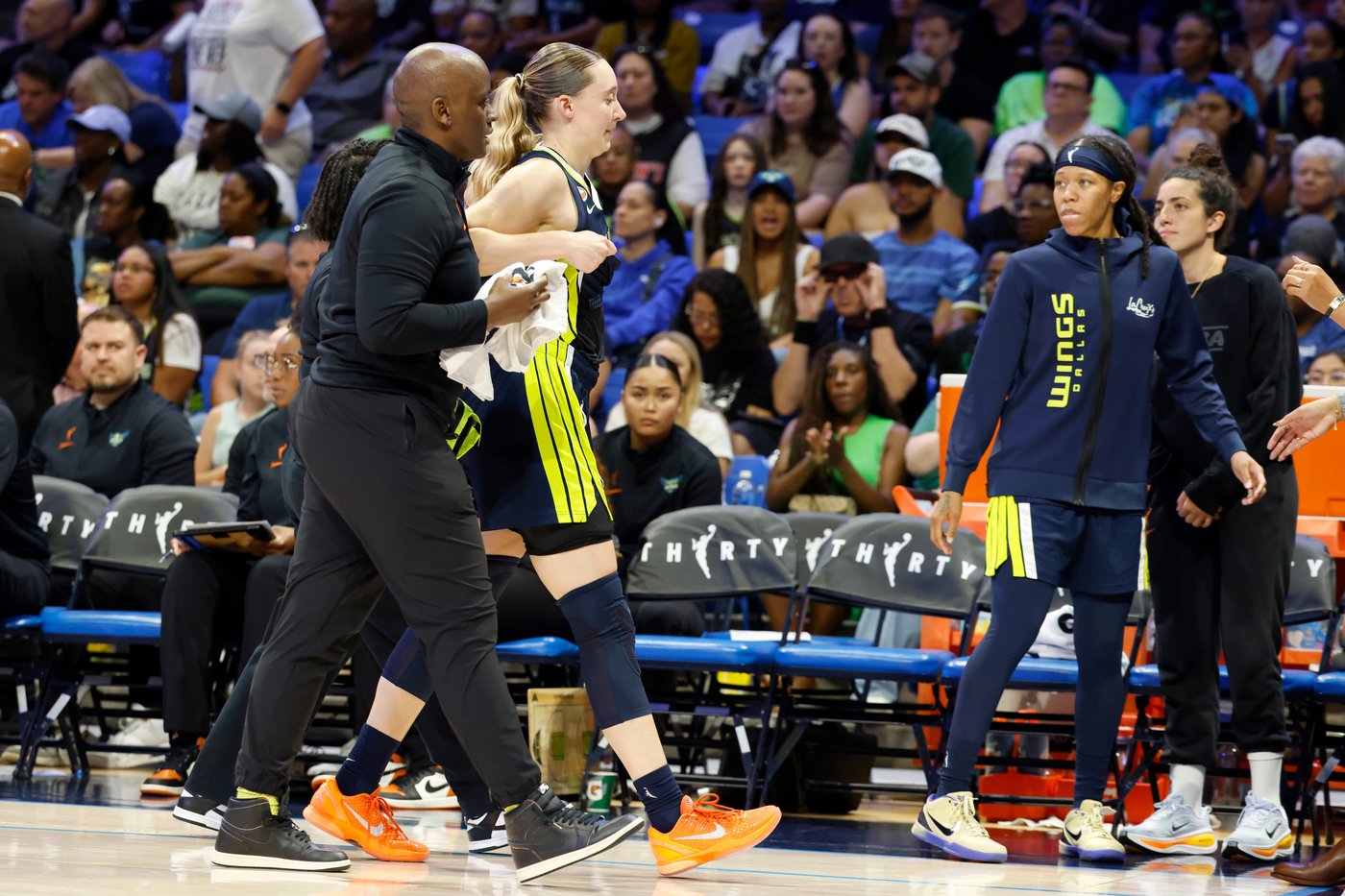 Wings star Bueckers out against Liberty but not in concussion protocol after hitting her head | iNFOnews.ca Wings star Bueckers out against Liberty but not in concussion protocol after hitting her head | iNFOnews.ca