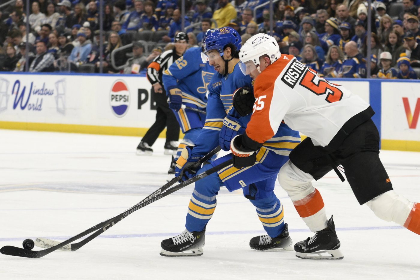 Michkov scores in OT to give Flyers 3-2 victory over Blues | iNFOnews.ca Michkov scores in OT to give Flyers 3-2 victory over Blues | iNFOnews.ca