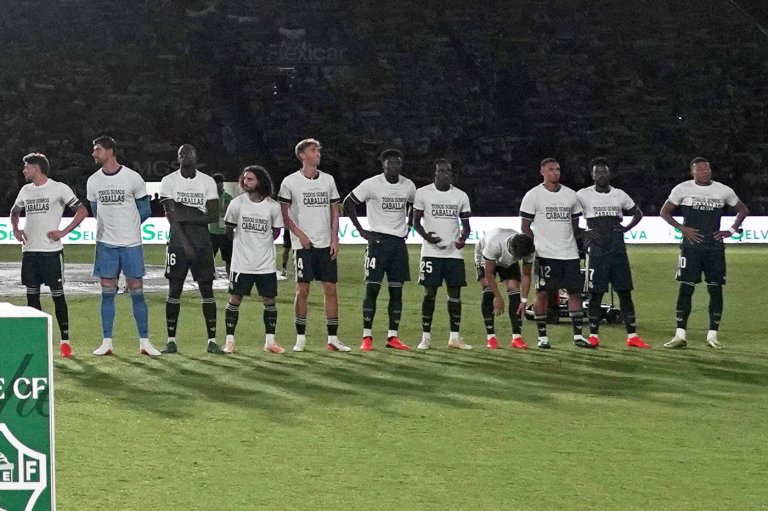 Mbappé and Vinícius caught in Spain's great migration debate after obscuring message on Ceuta shirts | iNFOnews.ca