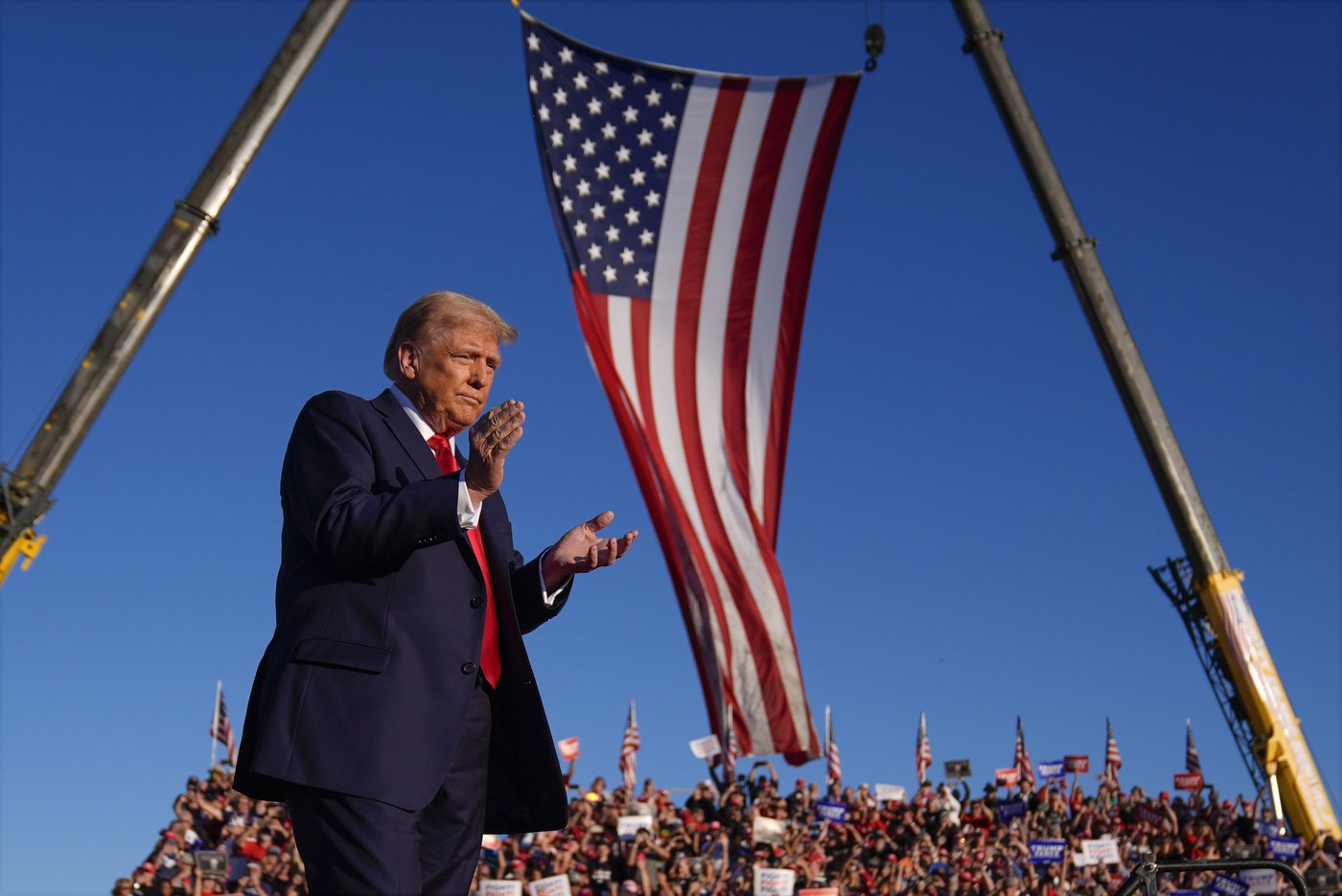 Trump urges his supporters to deliver victory in his return to scene of first assassination attempt | iNFOnews.ca