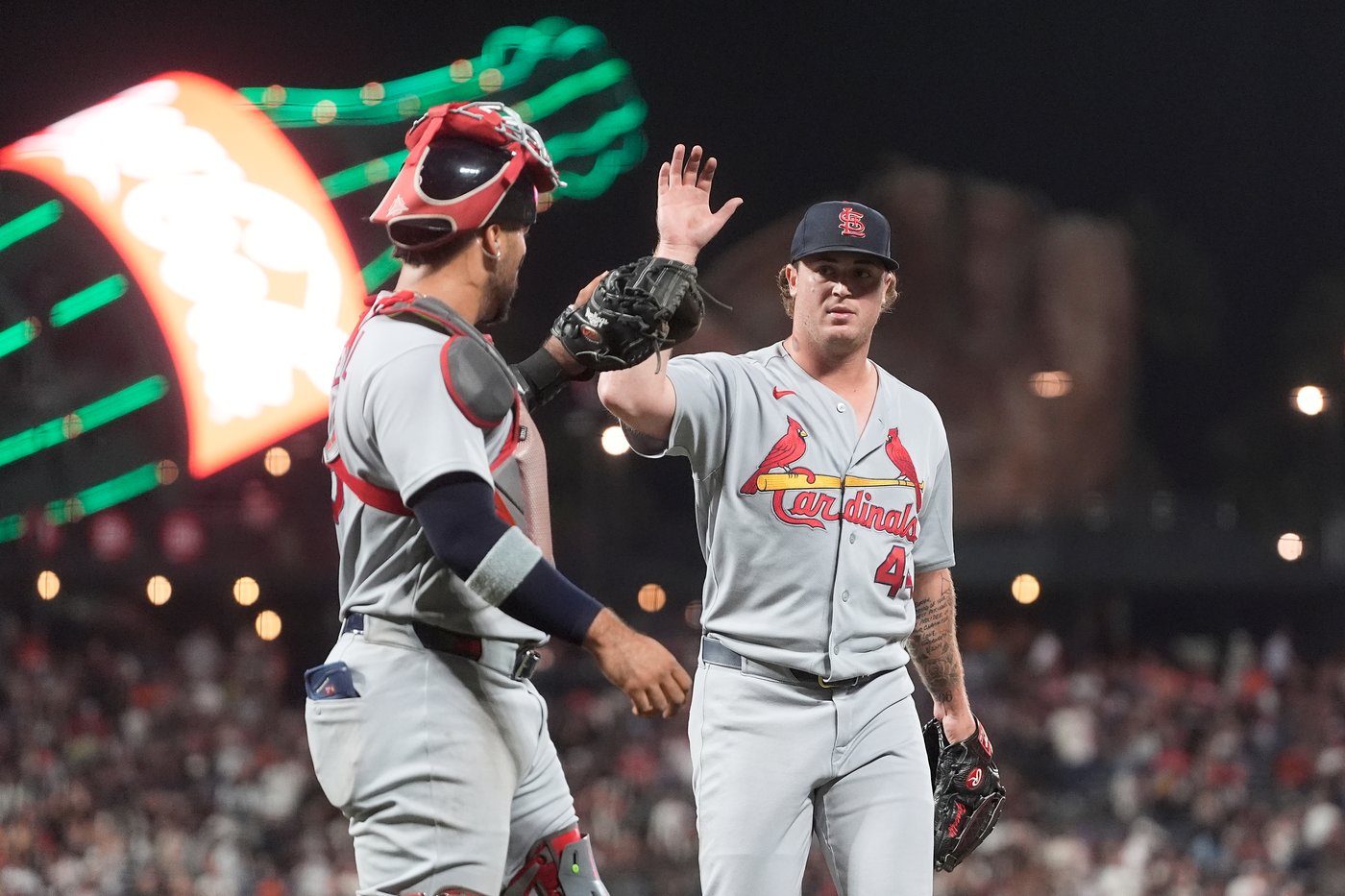 Home runs by Bryce Eldridge, Christian Koss lead Giants past Cardinals 2-1 | iNFOnews.ca Home runs by Bryce Eldridge, Christian Koss lead Giants past Cardinals 2-1 | iNFOnews.ca