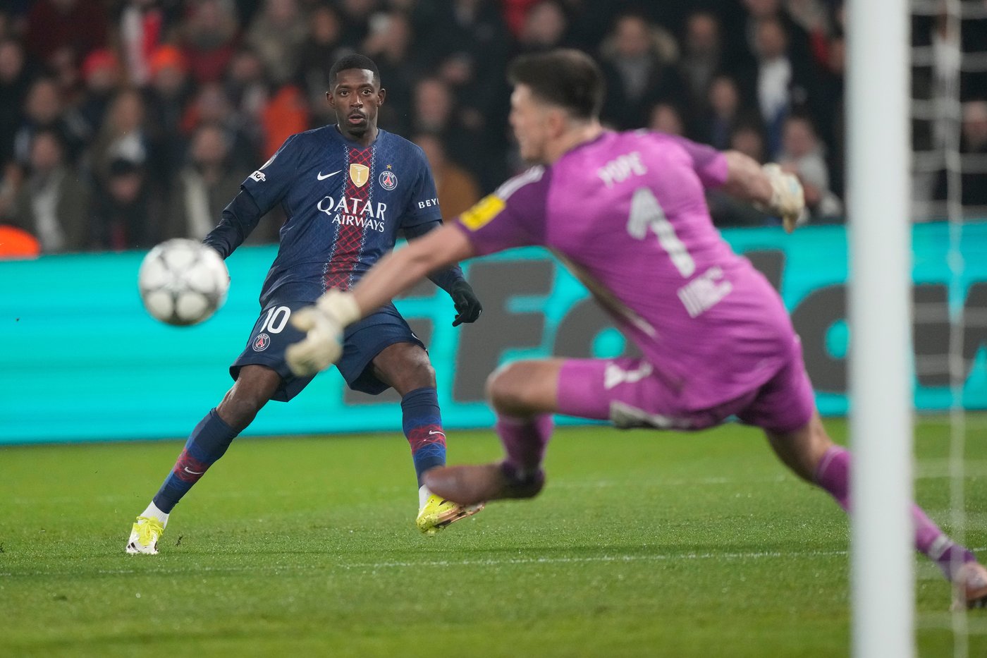 Dembélé's penalty miss proves costly as PSG draws 1-1 with Newcastle in Champions League | iNFOnews.ca