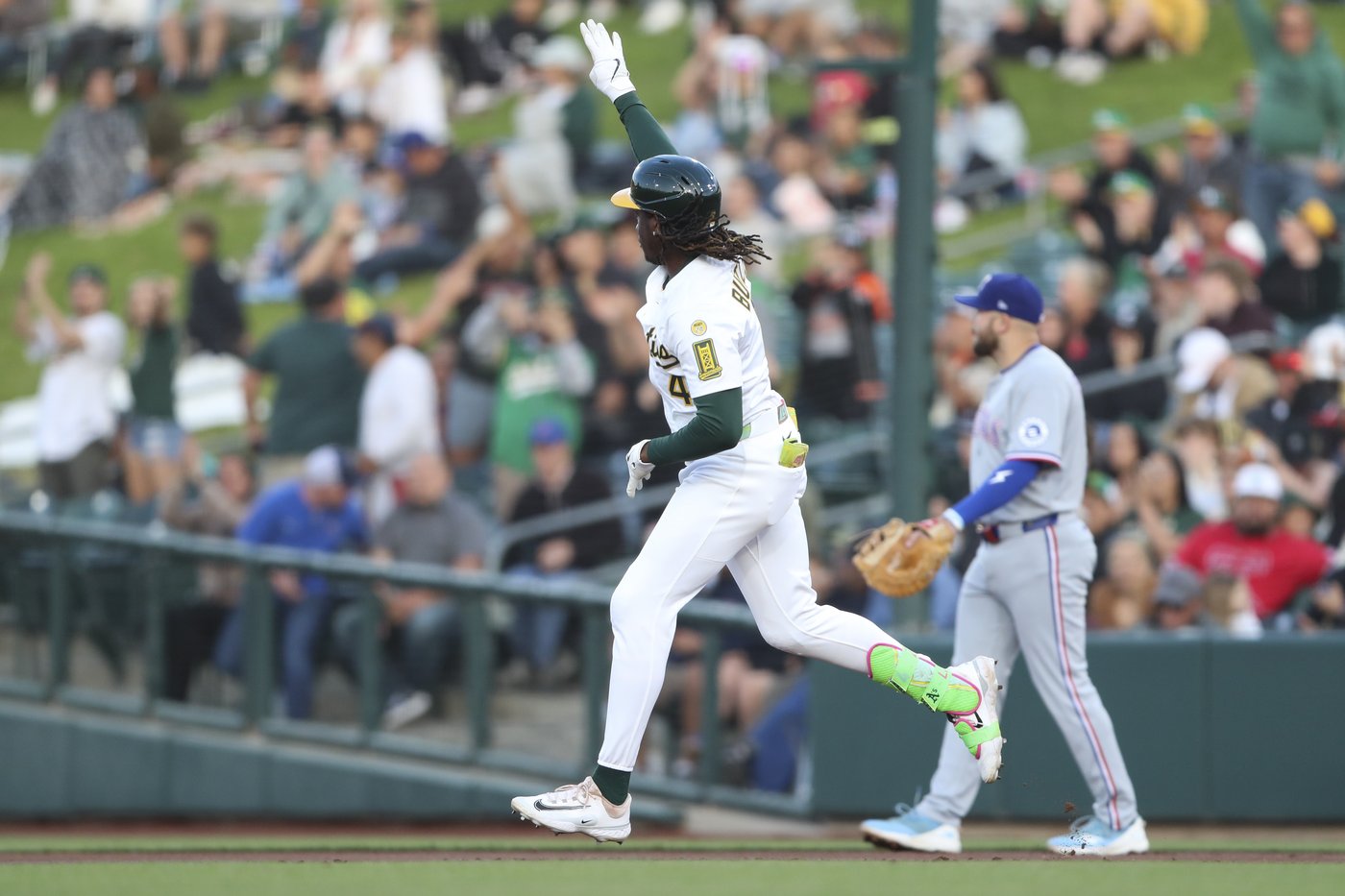 Langeliers has 4 hits, Butler hits HR to help Athletics beat Rangers 5-2 | iNFOnews.ca Langeliers has 4 hits, Butler hits HR to help Athletics beat Rangers 5-2 | iNFOnews.ca