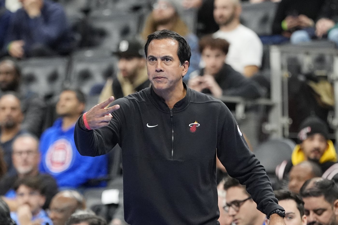 Spoelstra laments 'horrendous mistake' after calling timeout Heat didn't have in OT loss to Pistons | iNFOnews.ca