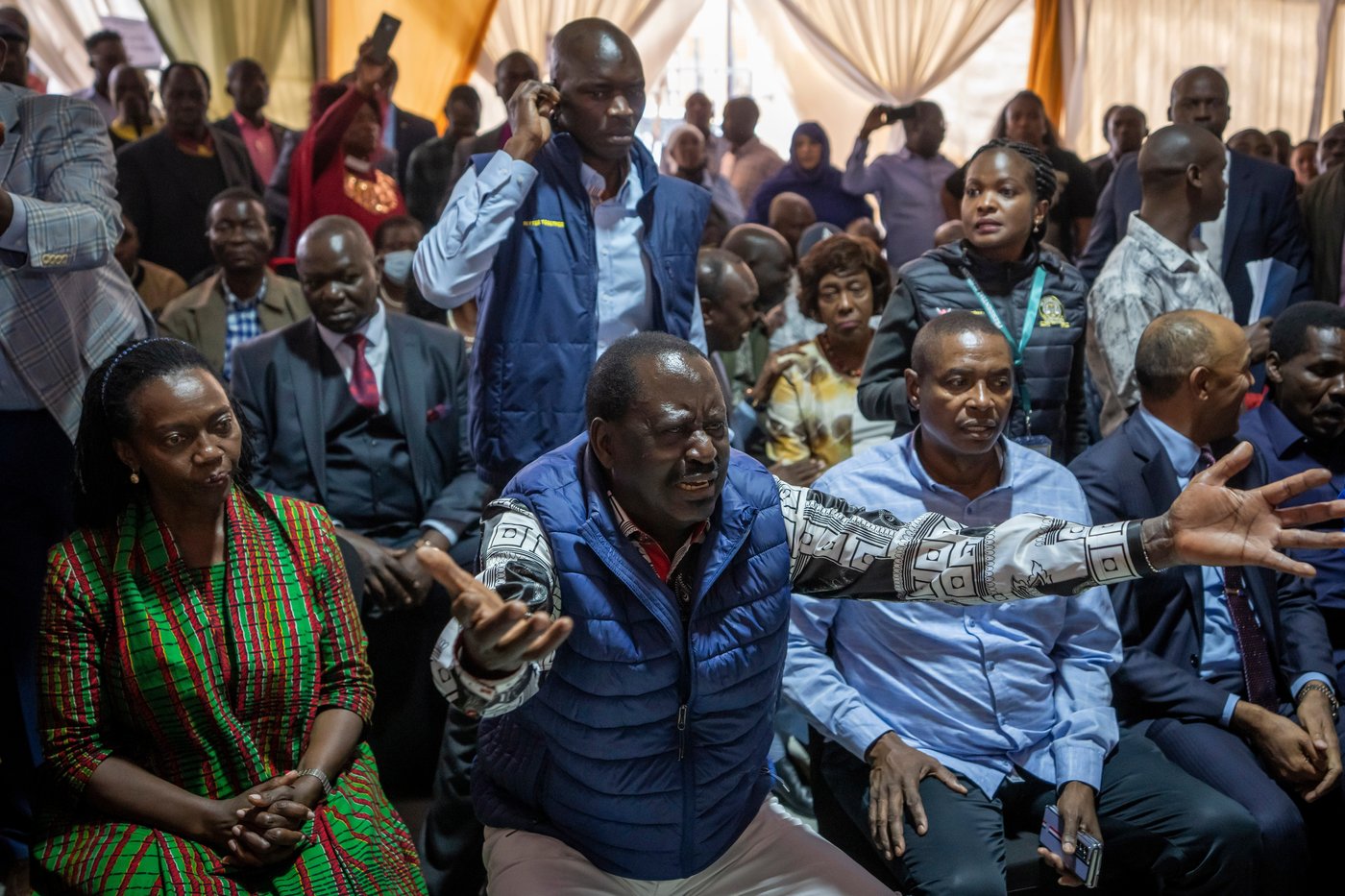 Photos of Raila Odinga, the former Kenyan PM who helped steer the country into multiparty democracy | iNFOnews.ca