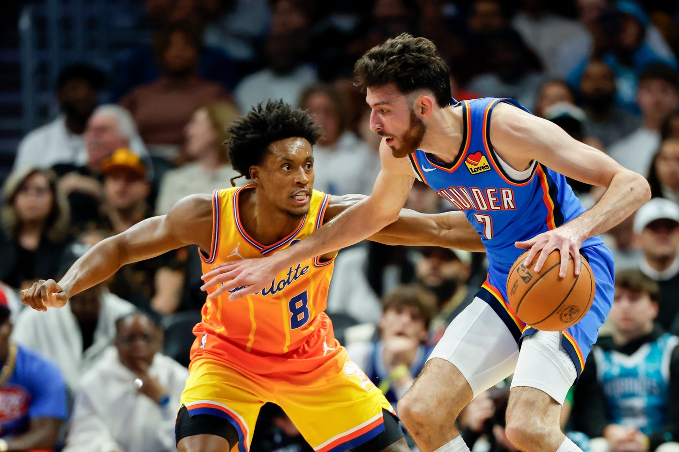 Gilgeous-Alexander, Holmgren lead Thunder to 109-96 win over Hornets for 5th straight victory | iNFOnews.ca Gilgeous-Alexander, Holmgren lead Thunder to 109-96 win over Hornets for 5th straight victory | iNFOnews.ca