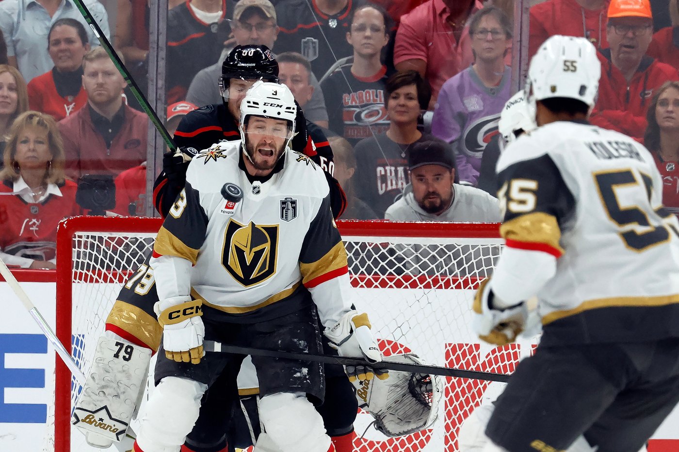 Vegas D-man Brayden McNabb's Stanley Cup Final status is unclear after taking a puck to the face | iNFOnews.ca Vegas D-man Brayden McNabb's Stanley Cup Final status is unclear after taking a puck to the face | iNFOnews.ca