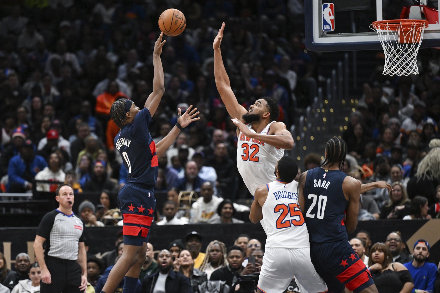 Jalen Brunson scores season-high 55 points in Knicks' 136-132 overtime win vs Wizards | iNFOnews.ca