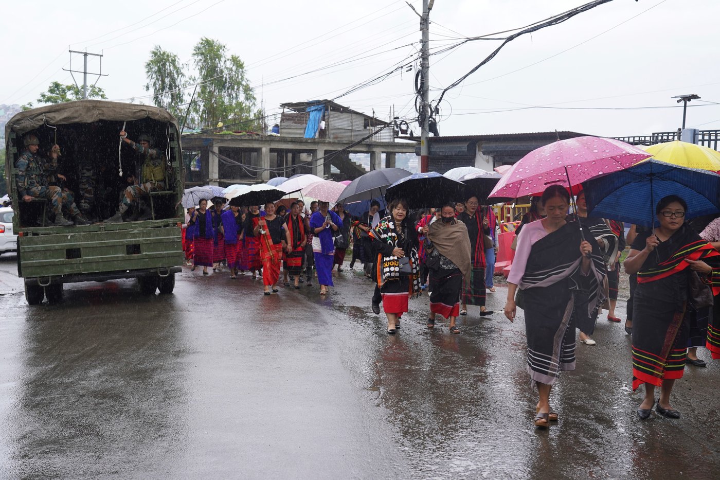 Photos show Nagas protesting against rising cases of sexual violence | iNFOnews.ca