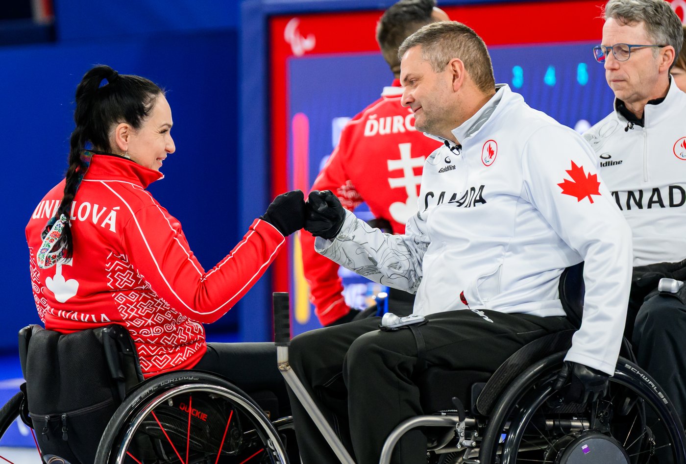 Canada's wheelchair curling team finishes round robin unbeaten at Paralympics | iNFOnews.ca