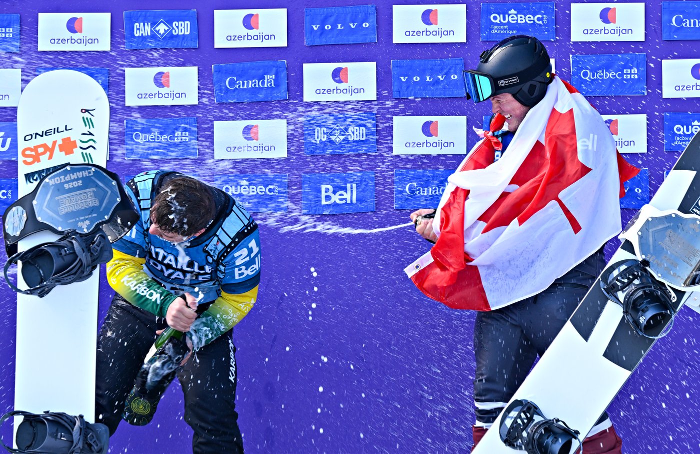 Canada's Evan Bichon wins bronze in World Cup snowboard cross finale | iNFOnews.ca