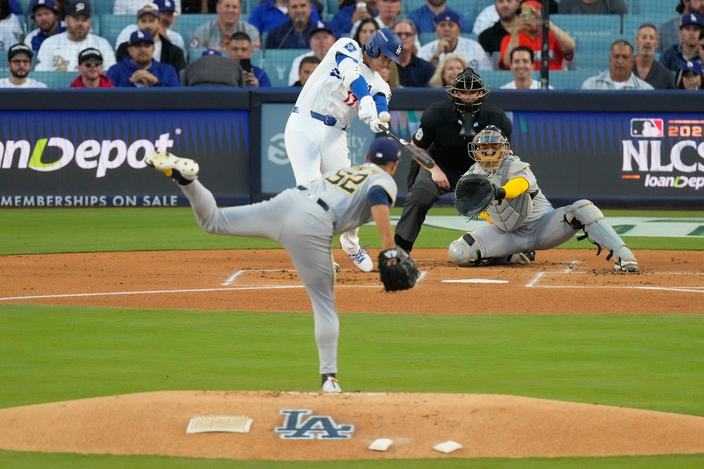 Ohtani puts on 2-way Sho for the ages with 3 homers and 10 Ks to lead Dodgers back to World Series | iNFOnews.ca Ohtani puts on 2-way Sho for the ages with 3 homers and 10 Ks to lead Dodgers back to World Series | iNFOnews.ca