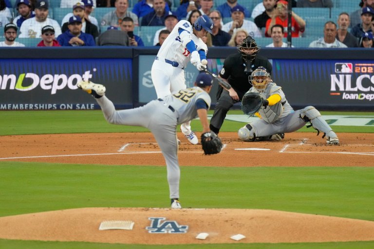 Shohei Ohtani hits 3 homers and strikes out 10 in scoreless outing for Dodgers in Game 4 of NLCS | iNFOnews.ca