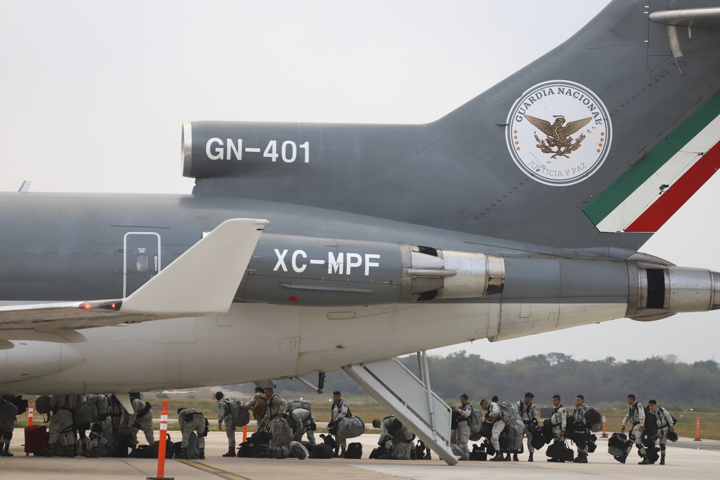 Mexico deploys the first of 10,000 National Guard troops to US border after Trump's tariff threat | iNFOnews.ca