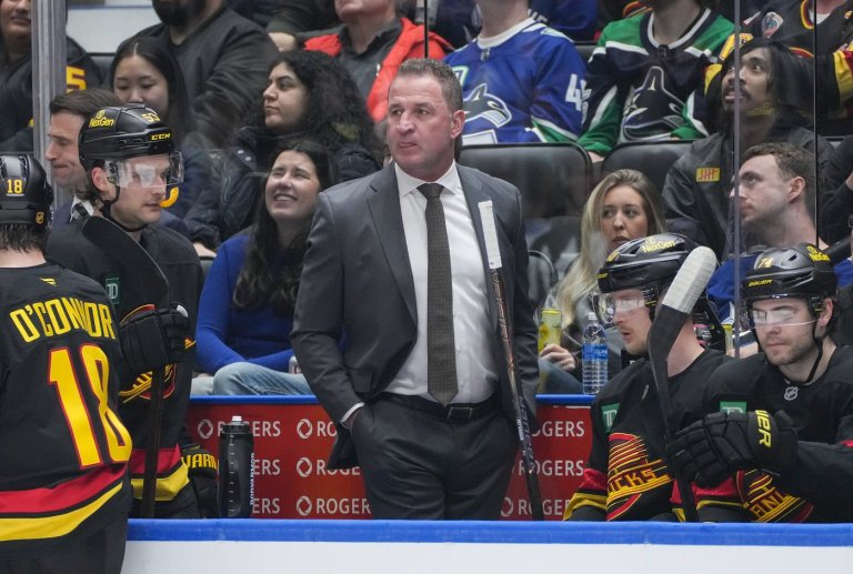 CP NewsAlert: Canucks fire head coach Adam Foote, reports | iNFOnews.ca