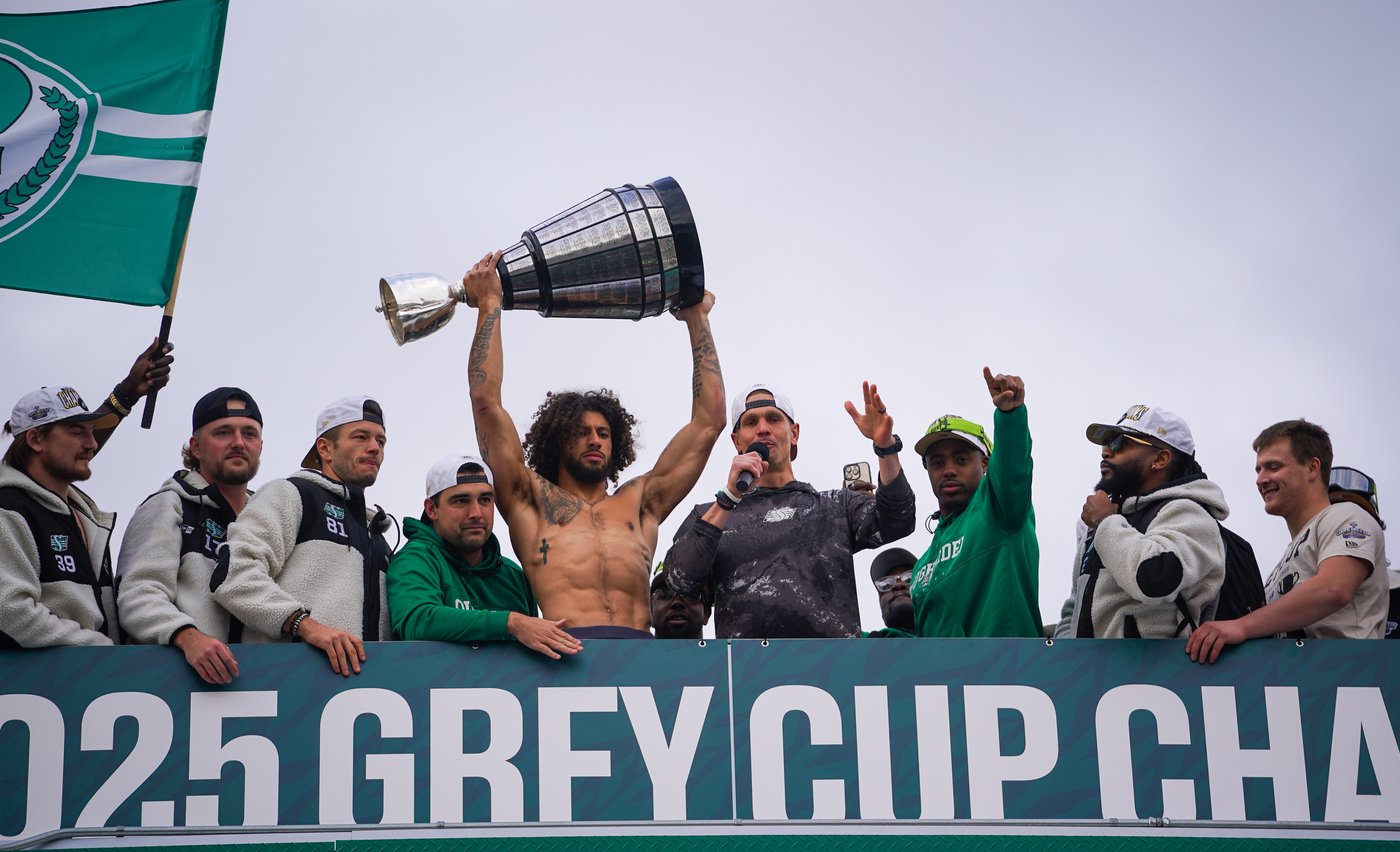 Grey Cup champions Saskatchewan Roughriders to hold parade in Regina following win | iNFOnews.ca