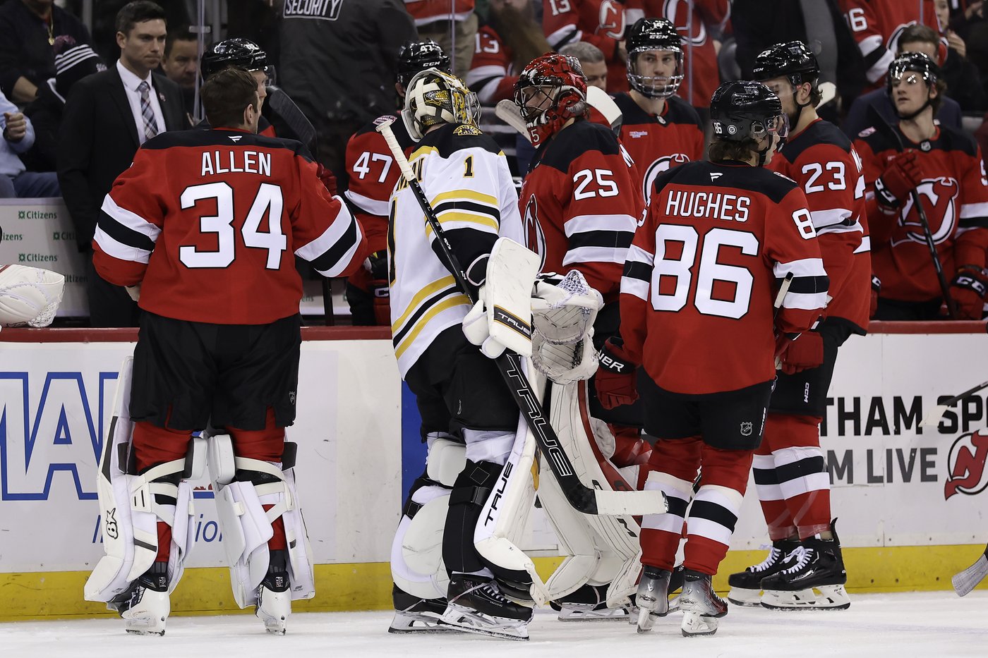Mercer scores 2 as Devils beat Bruins 5-1 to snap four-game skid | iNFOnews.ca Mercer scores 2 as Devils beat Bruins 5-1 to snap four-game skid | iNFOnews.ca