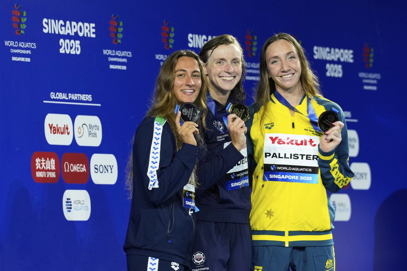 Katie Ledecky remains unbeatable in the 1,500 freestyle taking the title again at the worlds | iNFOnews.ca Katie Ledecky remains unbeatable in the 1,500 freestyle taking the title again at the worlds | iNFOnews.ca